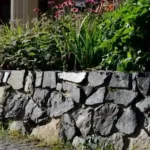 Durable Stone Retaining Wall