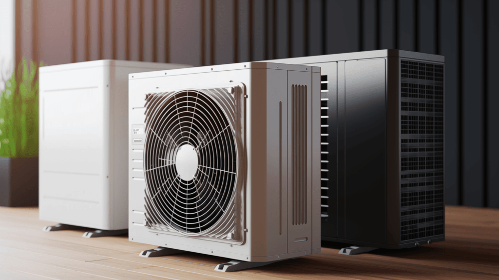 How to choose the best heat pump? Things to Consider Before Installing 82 aksparky three different HVAC heat pumps side by side a07e1095 a503 484e 9b81 87a6e457d8e3 b4f446c56a