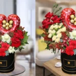 chocolates and flowers