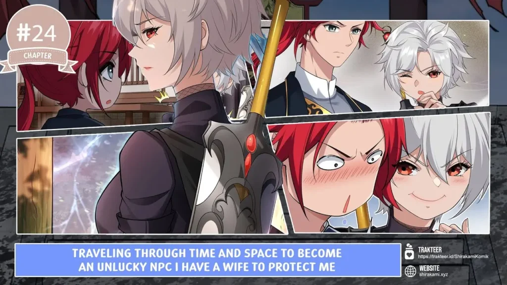 traveling through time and space to become an unlucky npc