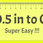 10.5 Inches to cm