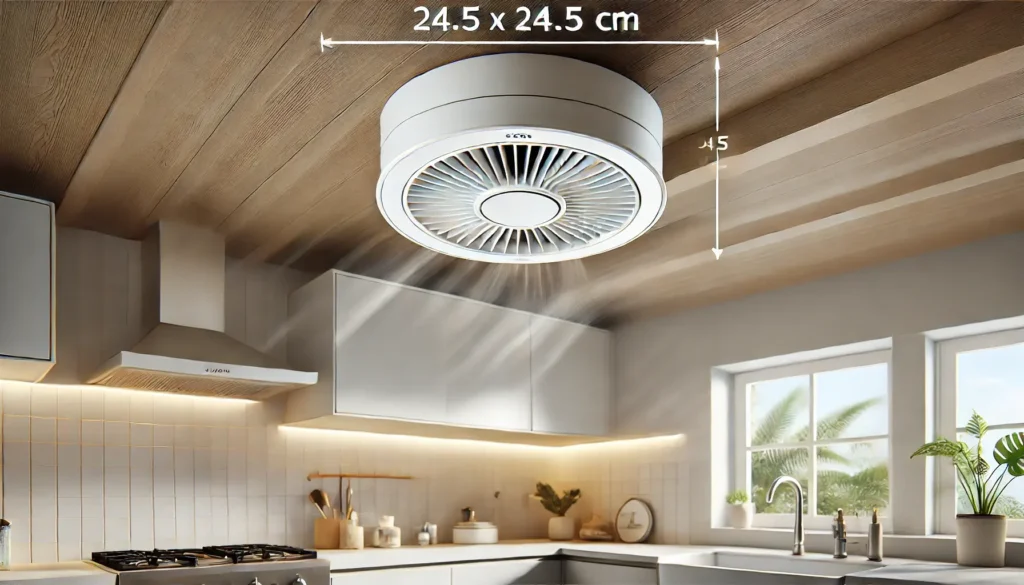 ventilador extractor de cocina techos 24.5 24.5 115 vot