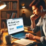 https://mybookcave.com website will not load on chrome