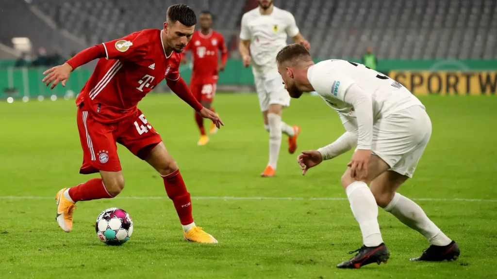 alineaciones de 1. fc düren contra bayern munich