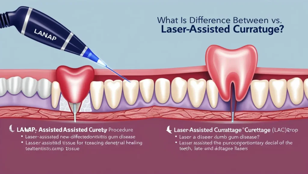 whats the difference between lanap and assisted courage