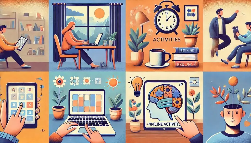 4 Online Activities for Mental Repose