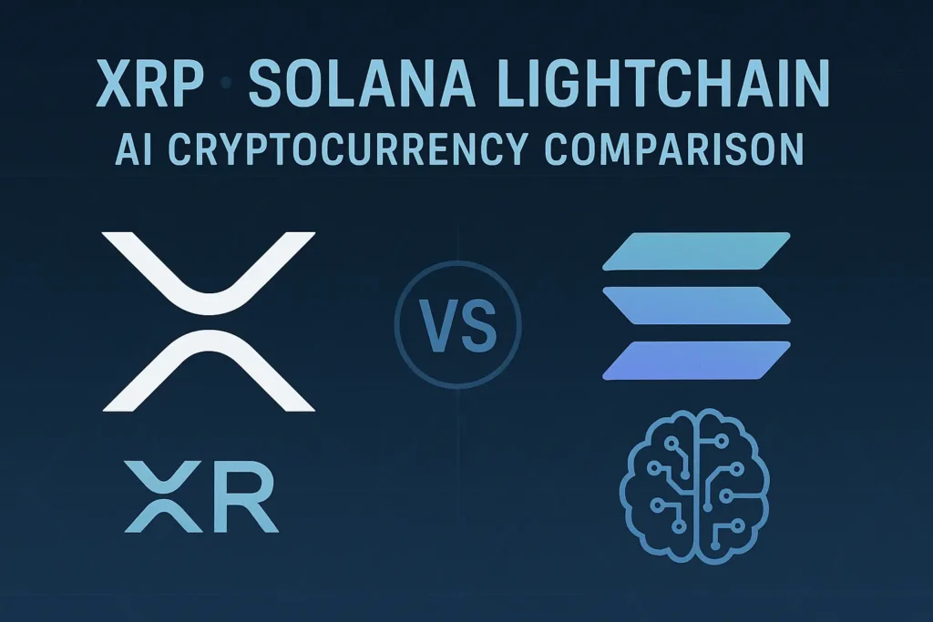 XRP Solana Lightchain AI Cryptocurrency Comparison: Which One Stands Out? 84 XRP Solana Lightchain AI Cryptocurrency Comparison