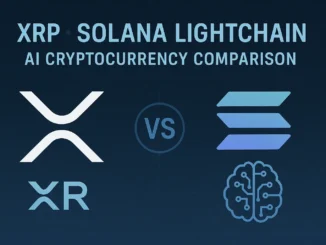 XRP Solana Lightchain AI Cryptocurrency Comparison