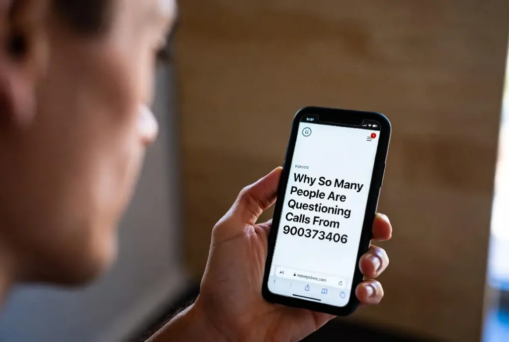 Why So Many People Are Questioning Calls From 900373406 87 900373406