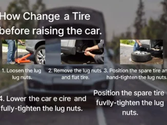 how to change a tire