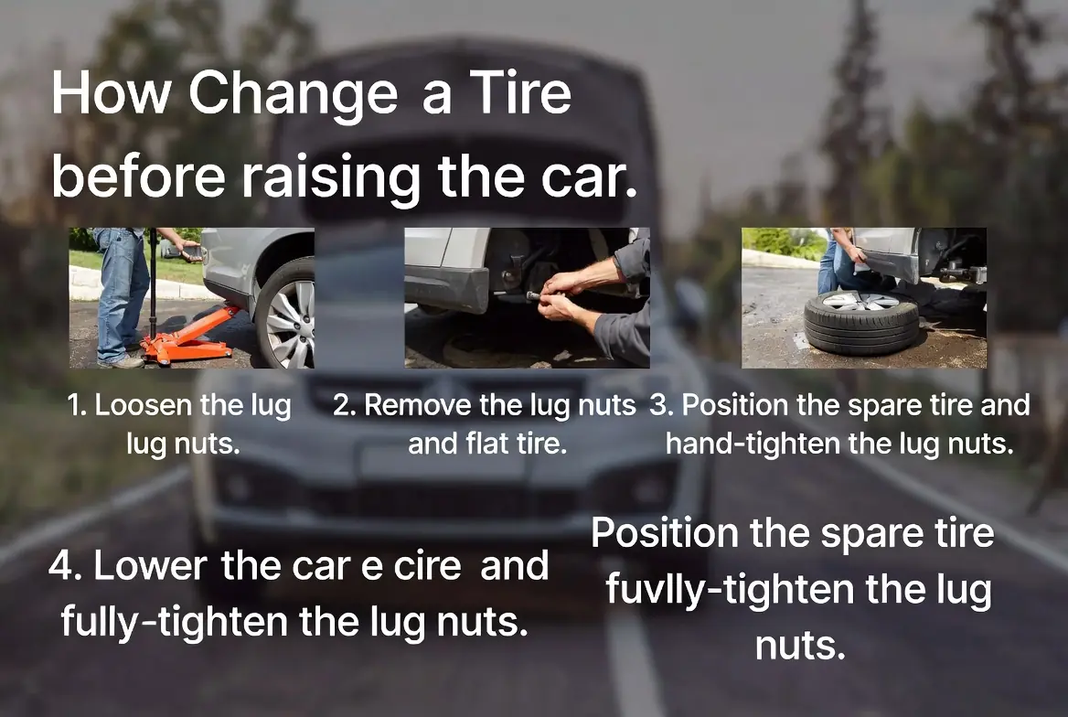 how to change a tire