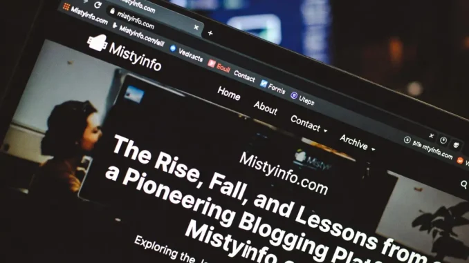 mistyinfo.com blogging