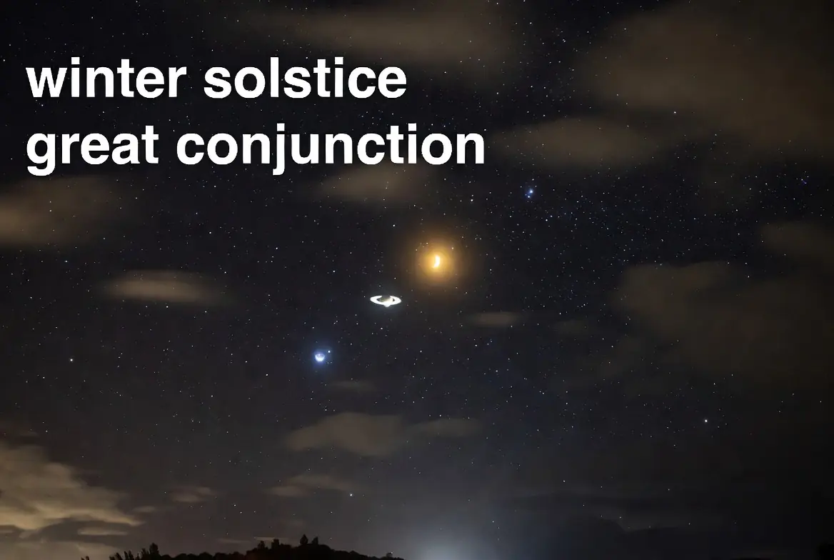 Winter Solstice Great Conjunction: A Rare Celestial Spectacle 9 winter solstice great conjunction