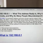 192.168 8.1