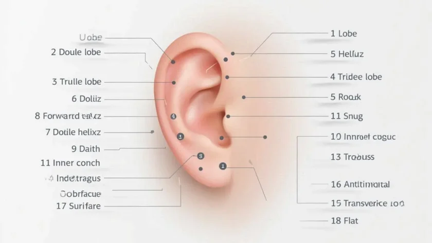 19 Types of Ear Piercings