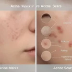 Acne Marks vs Acne Scars