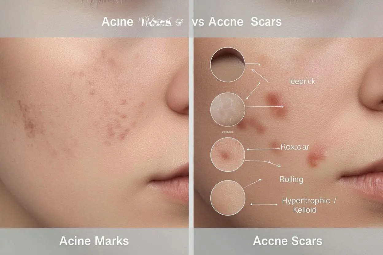 Acne Marks vs Acne Scars: Key Differences & Best Treatments
