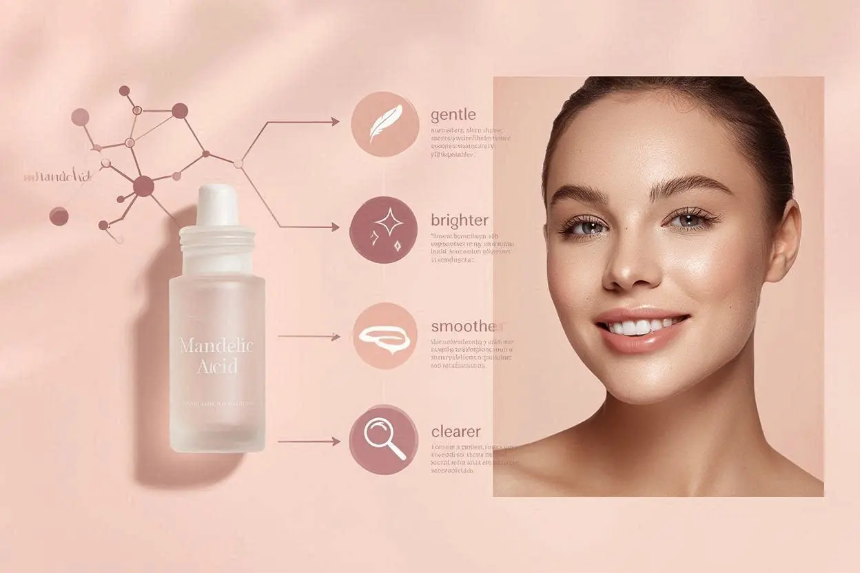 Mandelic Acid Benefits: Gentle Skincare for Clearer, Smoother & Brighter Skin