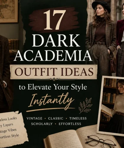 17 Dark Academia Outfit Ideas to Elevate Your Style Instantly