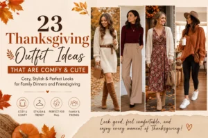 23 Thanksgiving Outfit Ideas That Are Comfy