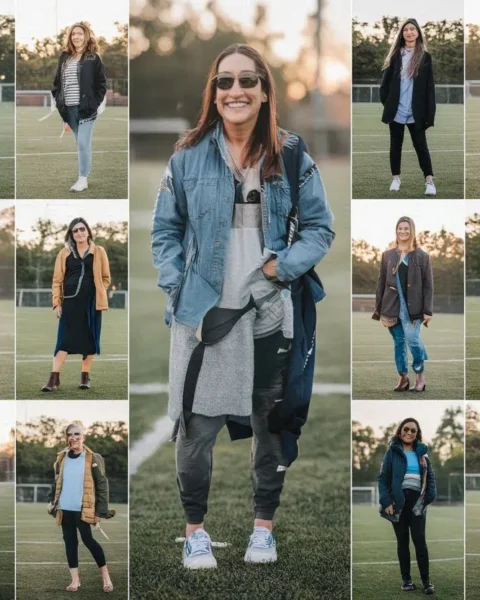 27 Soccer Mom Outfit Ideas for Busy Days