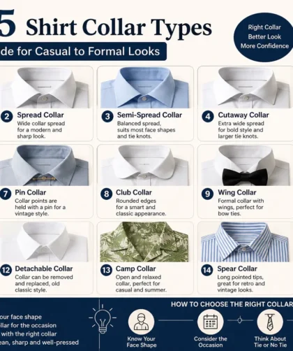 Best 15 Shirt Collar Types: A Simple Style Guide for Casual