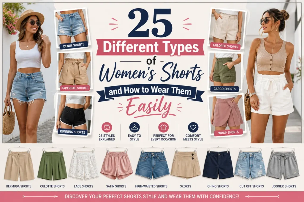 25 Different Types of Women Shorts and How to Wear Them Easily 83 25 Different Types of Women’s Shorts and How to Wear Them Easily