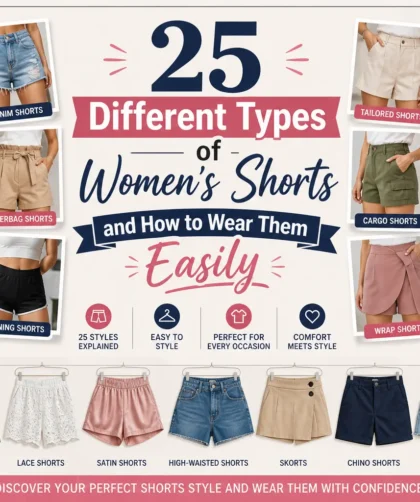 25 Different Types of Women’s Shorts and How to Wear Them Easily
