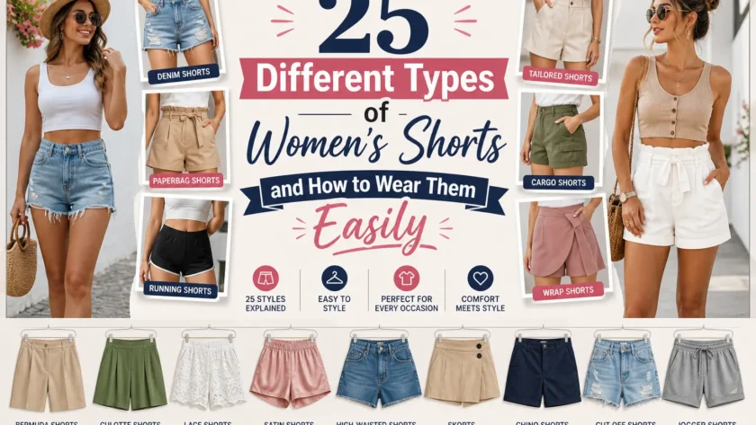 25 Different Types of Women’s Shorts and How to Wear Them Easily