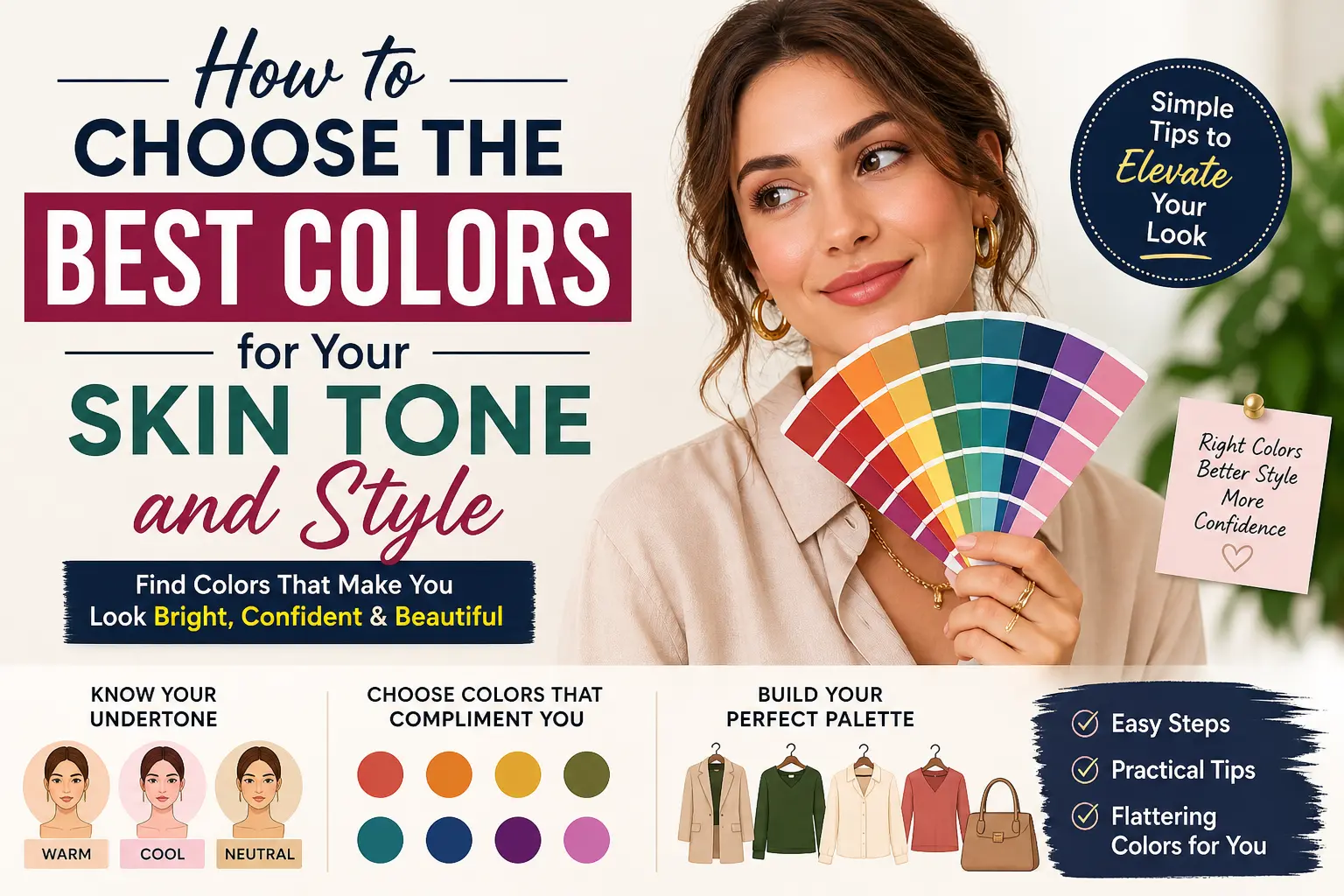 How to Choose the Best Colors for Your Skin Tone and Style