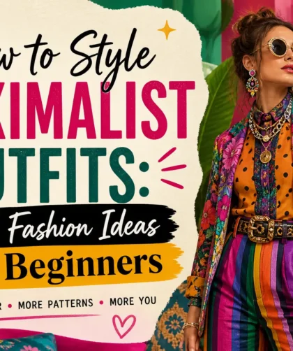 How to Style Maximalist Outfits: Bold Fashion Ideas for Beginners