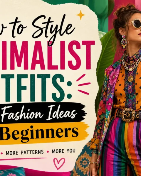 How to Style Maximalist Outfits: Bold Fashion Ideas for Beginners