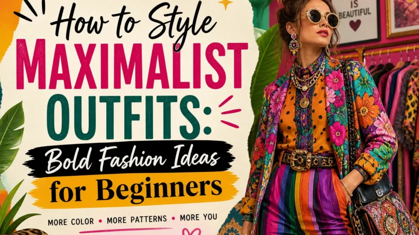 How to Style Maximalist Outfits: Bold Fashion Ideas for Beginners