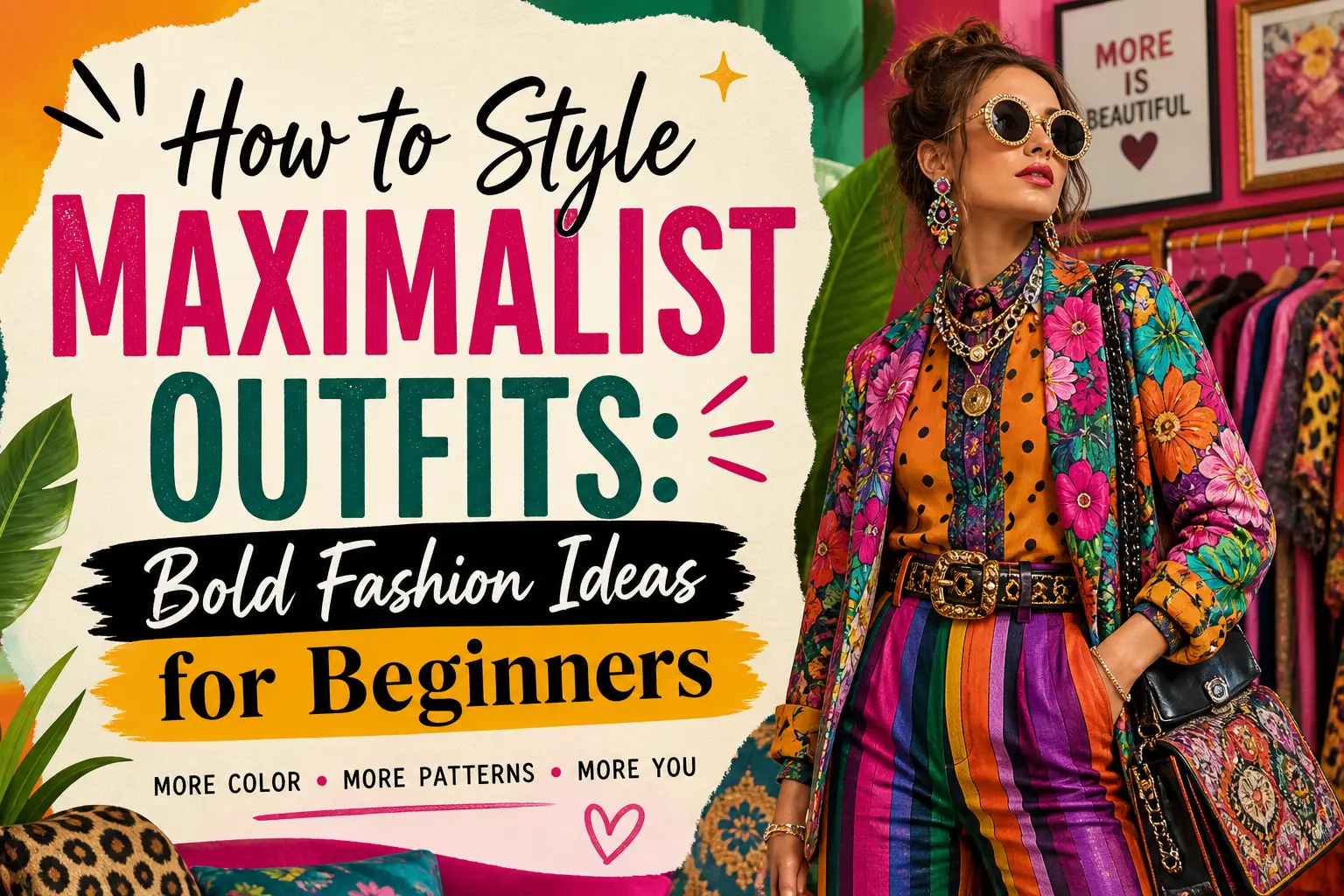 How to Style Maximalist Outfits: Bold Fashion Ideas for Beginners