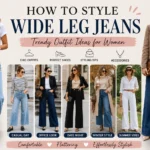 How to Style Wide Leg Jeans