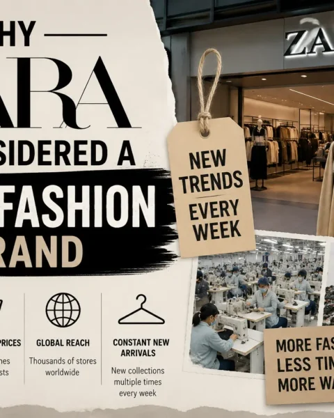 Why Zara Is Considered a Fast Fashion Brand
