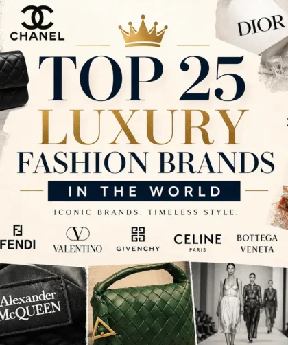 Top 25 Luxury Fashion Brands in the World