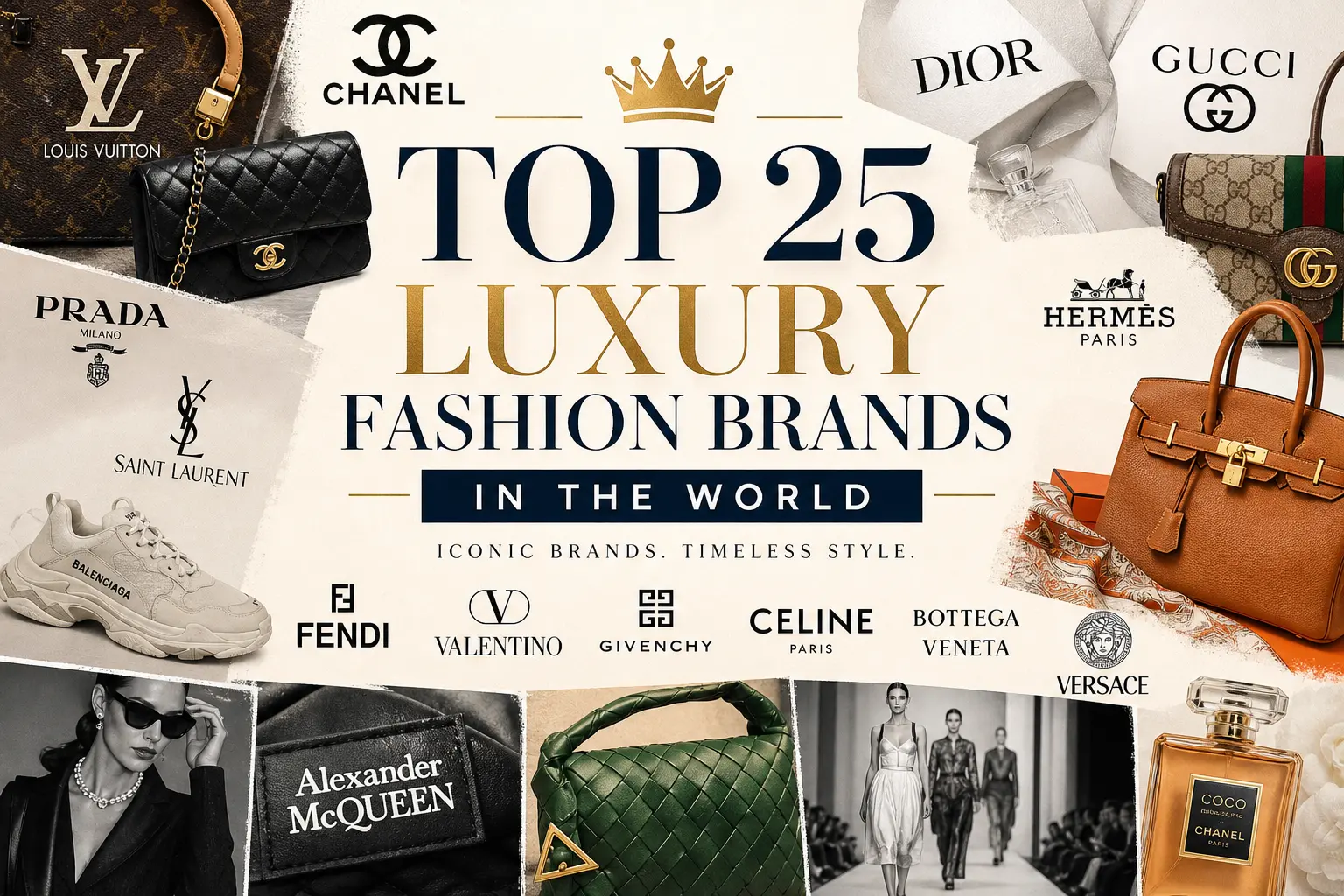 Top 25 Luxury Fashion Brands in the World