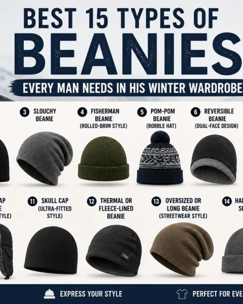 Best 15 Types of Beanies Every Man Needs in His Winter Wardrobe