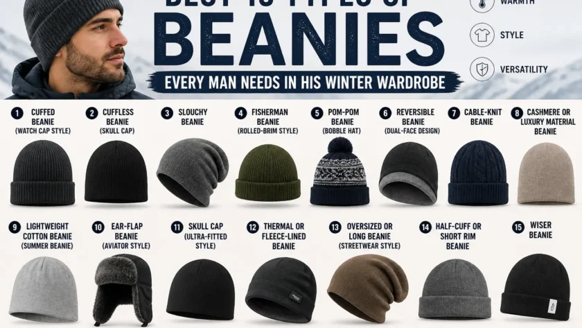 Best 15 Types of Beanies Every Man Needs in His Winter Wardrobe