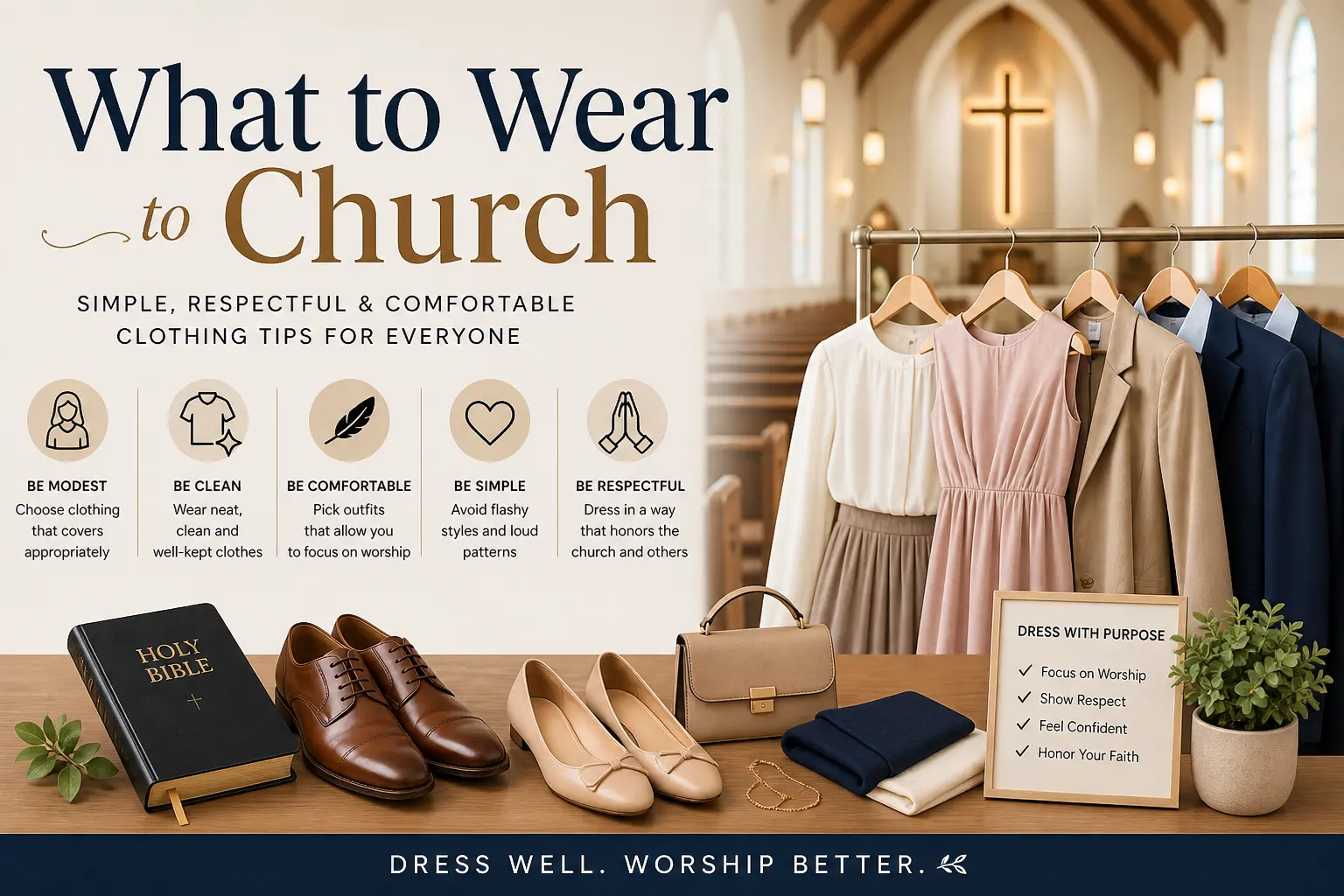 What to Wear to Church: Simple, Respectful, and Comfortable Clothing Guide for Everyone