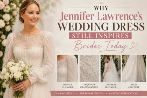Why Jennifer Lawrence Wedding Dress Still Inspires Brides Today