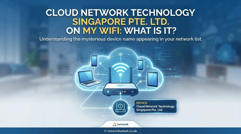 Cloud Network Technology Singapore Pte. Ltd on My WiFi What Is It