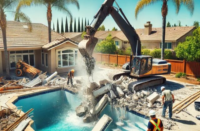 How Optimal Earthwork Ensures Quality Swimming Pool Demolition in Sunnyvale?