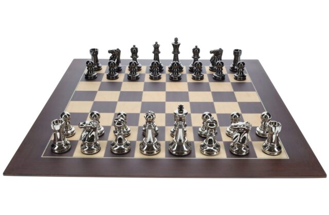 Steely Resolve: Mastering Chess with Metal Sets