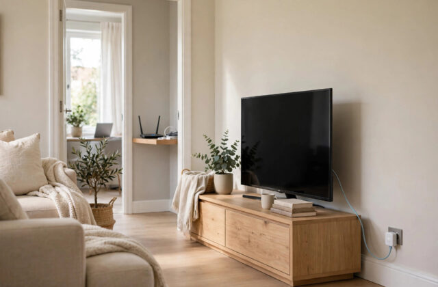 How to Connect Your TV to Ethernet When the Router Is in Another Room
