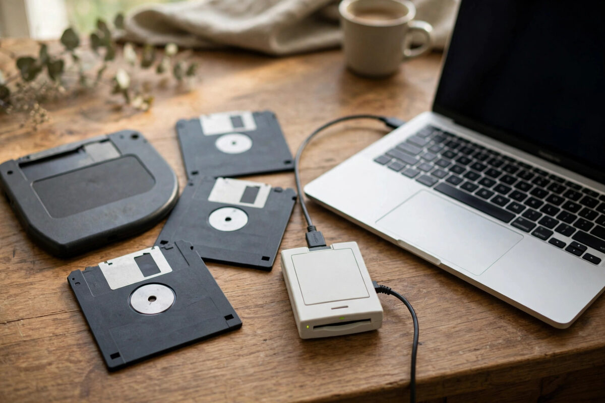 Copy Files From Old ZIP Disks and Floppies With a USB Adapter in 2026