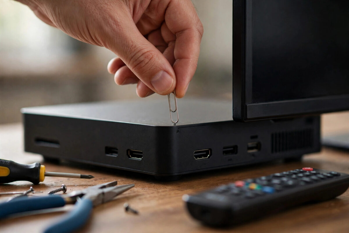 How to Factory Reset a Roku With the Physical Reset Button