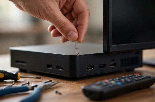 How to Factory Reset a Roku With the Physical Reset Button
