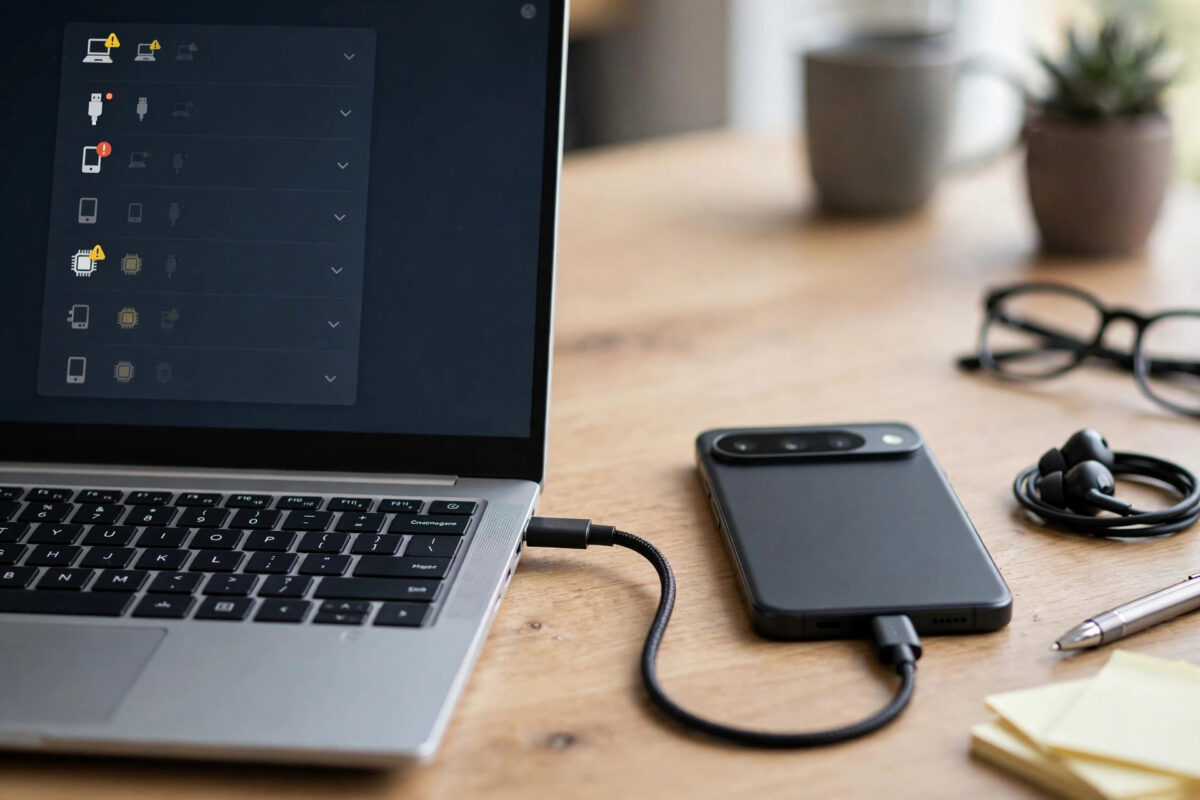 "USB Device Not Recognized" When Connecting a Pixel Phone to Windows: Fix It 1 "USB Device Not Recognized" When Connecting a Pixel Phone to Windows: Fix It